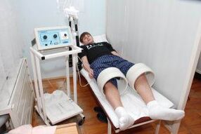 Physiotherapy treatment of varicose veins